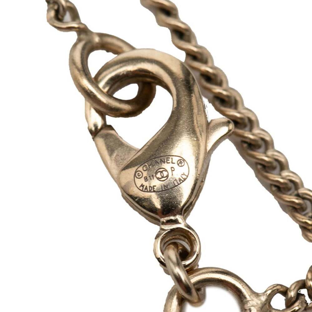 CHANEL Gold Logo Necklace - Picture 6 of 8